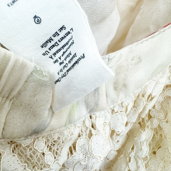 Loveshackfancy Floral Print Karine Mini Dress Magnolia Tea Size XS NWOT - Picture 10 of 12